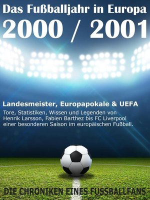 cover image of Das Fußballjahr in Europa 2000 / 2001